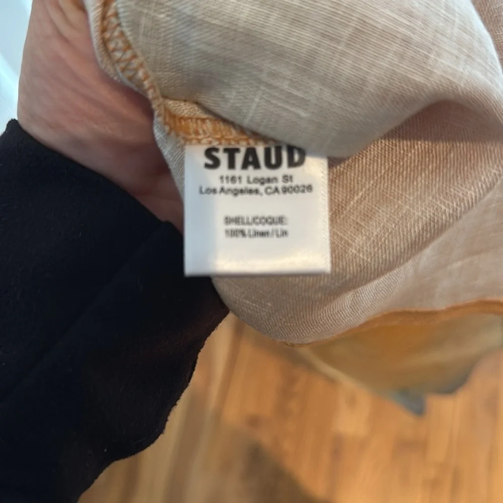 LAURA LINEN DRESS PASTEL CLOUDS. Worn once. Absolutely stunning dress. - Picture 7 of 8